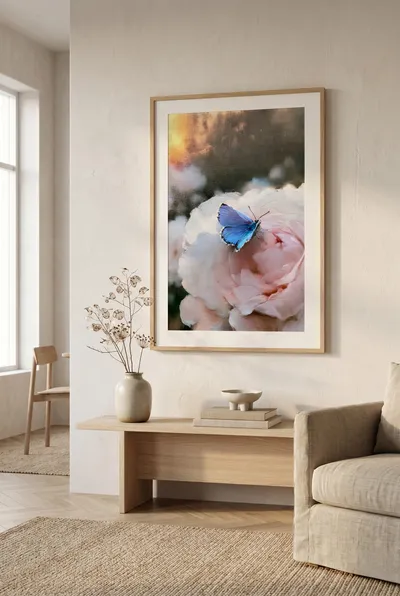Interior view: Blue moment