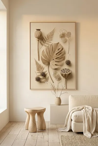 Interior view: Botanical symmetry