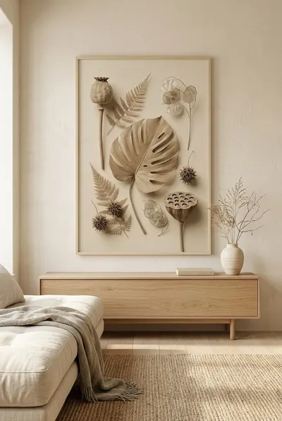 Interior view: Botanical symmetry