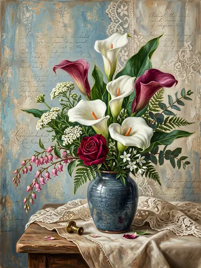Wall art: Letters to spring