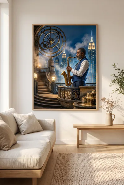 Interior view: The Saxophone and Time