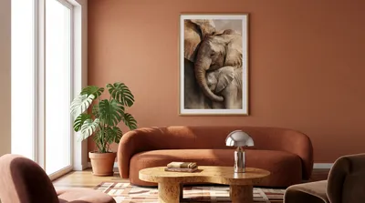 Interior view: Elephants: an eternal bond