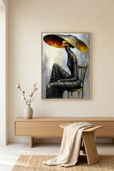 Interior view: Quiet self-possession