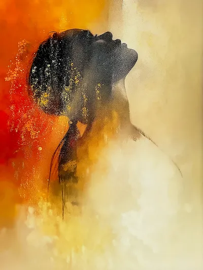 Wall art: Longing for stardust