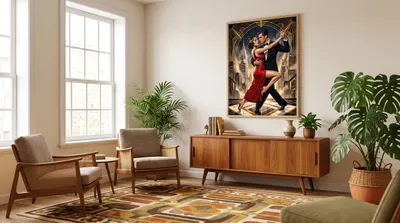 Interior view: Tango in New York: Art Deco of the Roaring Twenties