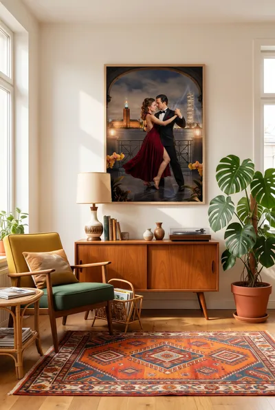 Interior view: Dance of distant lights