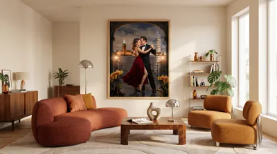 Interior view: Dance of distant lights
