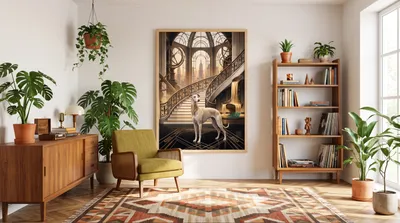 Interior view: Guardian of the golden age