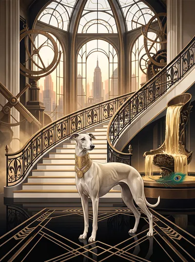 Wall art: Guardian of the golden age