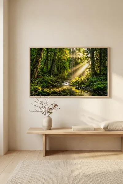 Interior view: Awakening forest