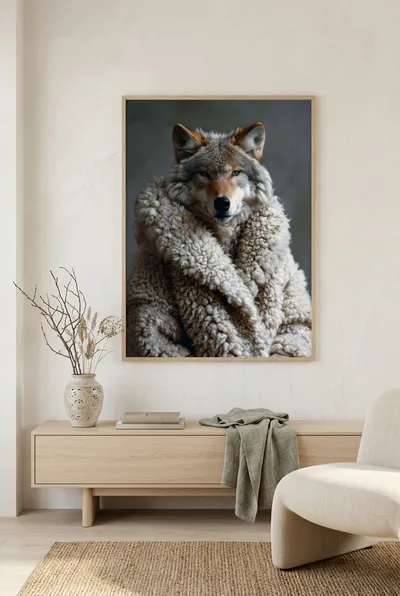 Interior view: Wolf in sheep's clothing